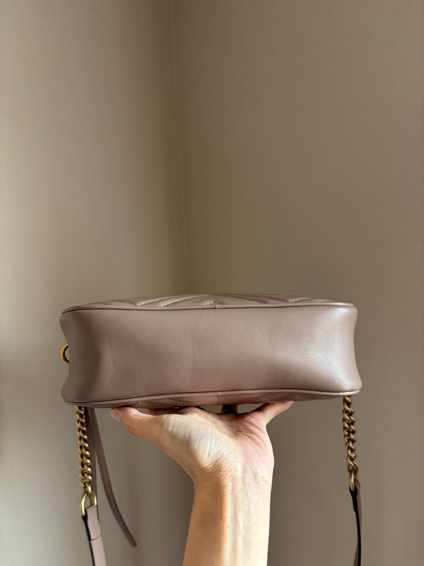 ❗️SOLD❗️ Small Marmont Camera Bag in Dusty Pink