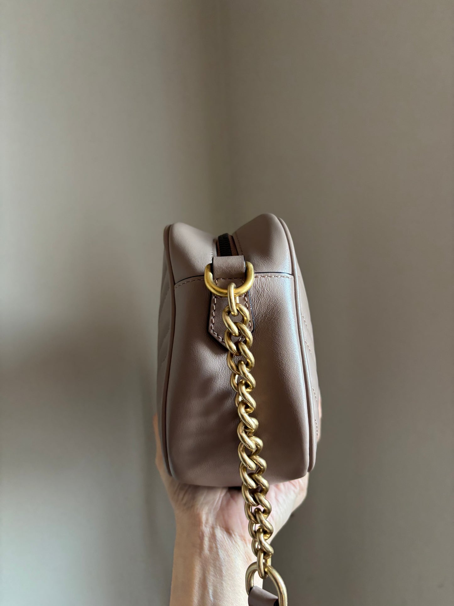 ❗️SOLD❗️ Small Marmont Camera Bag in Dusty Pink