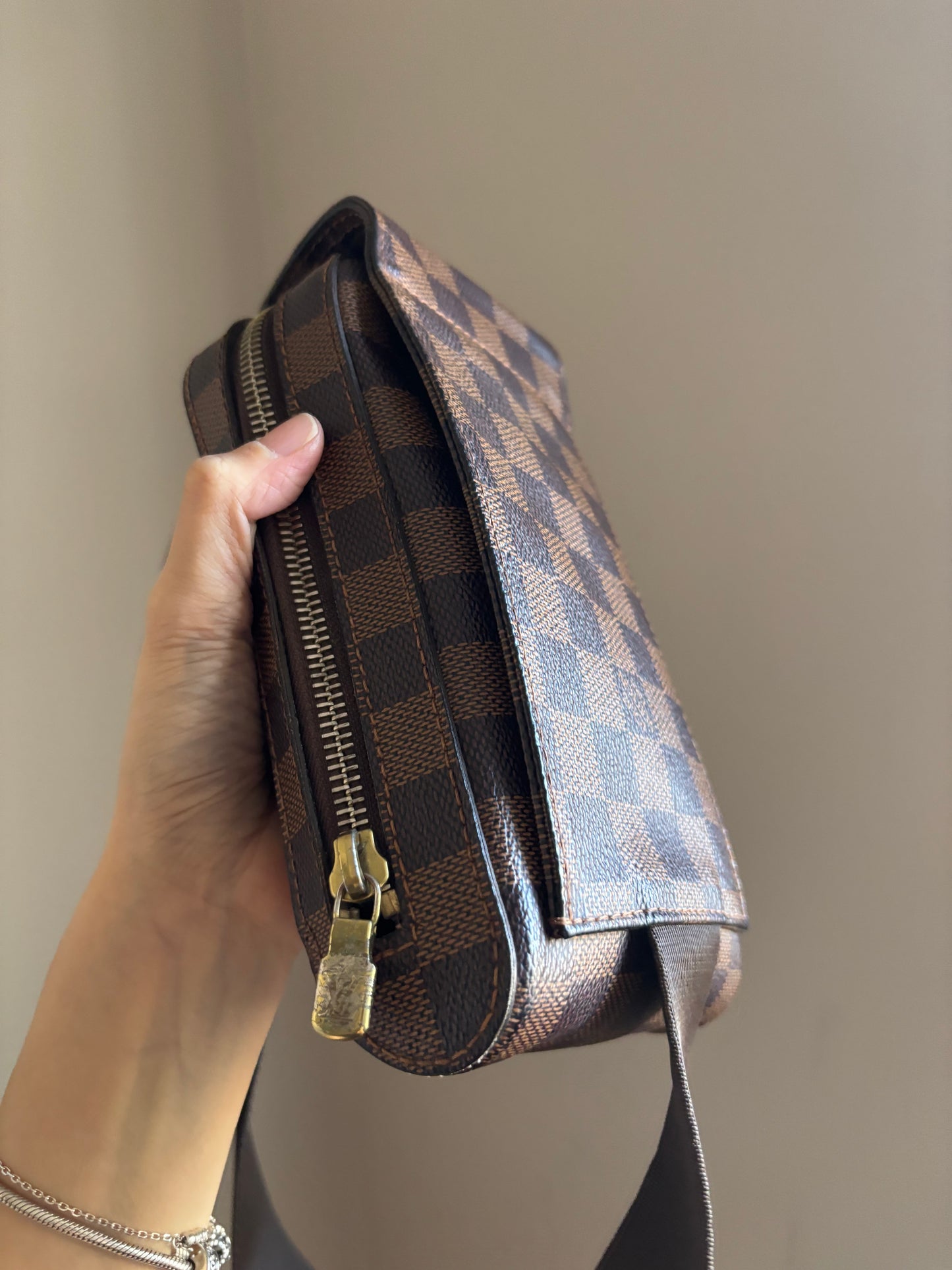 ❗️SOLD❗️ Geronimos Damier Ebene Bag