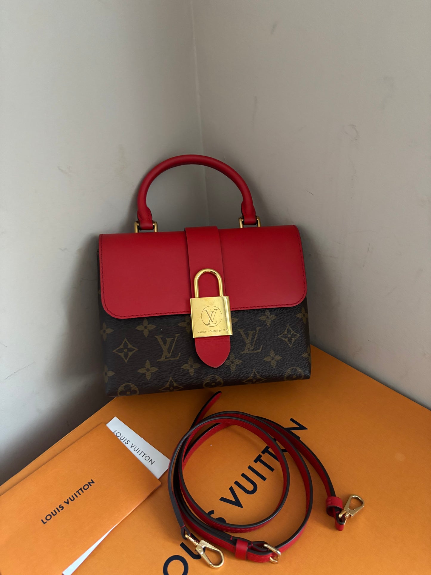 ❗️SOLD❗️ Locky BB in Red Crossbody Bag