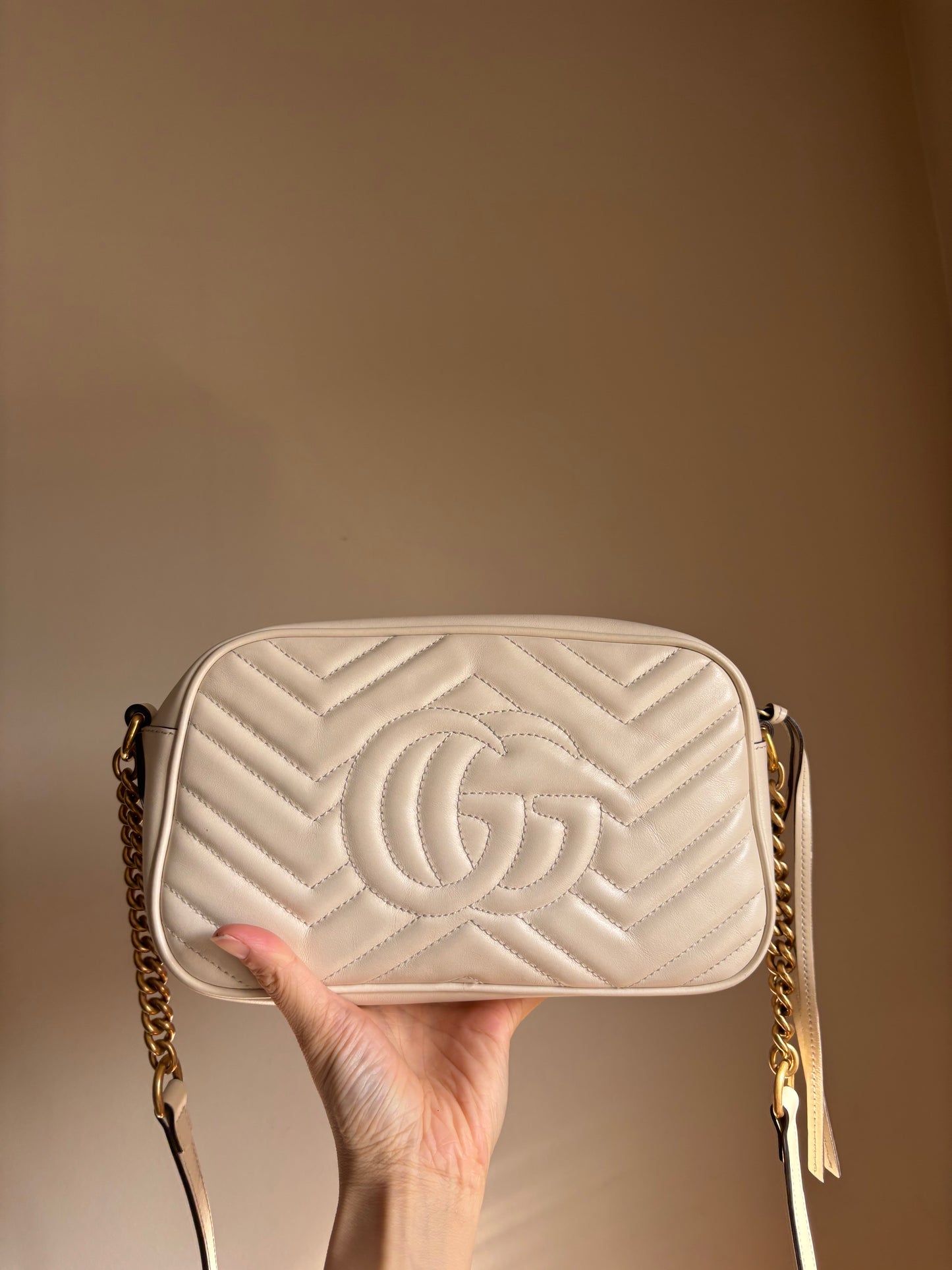 ❗️SOLD❗️ Small Marmont Camera Bag in White