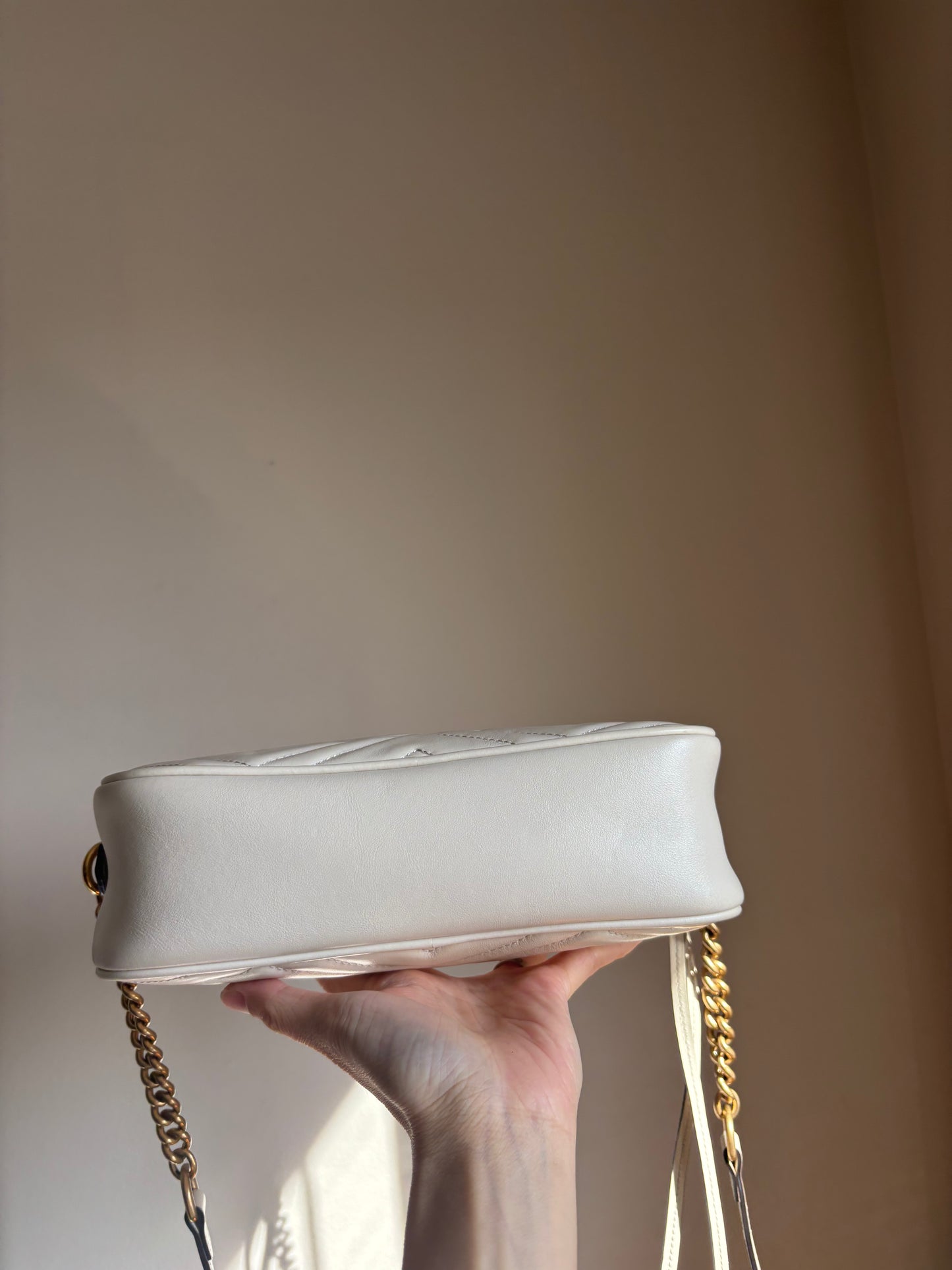 ❗️SOLD❗️ Small Marmont Camera Bag in White