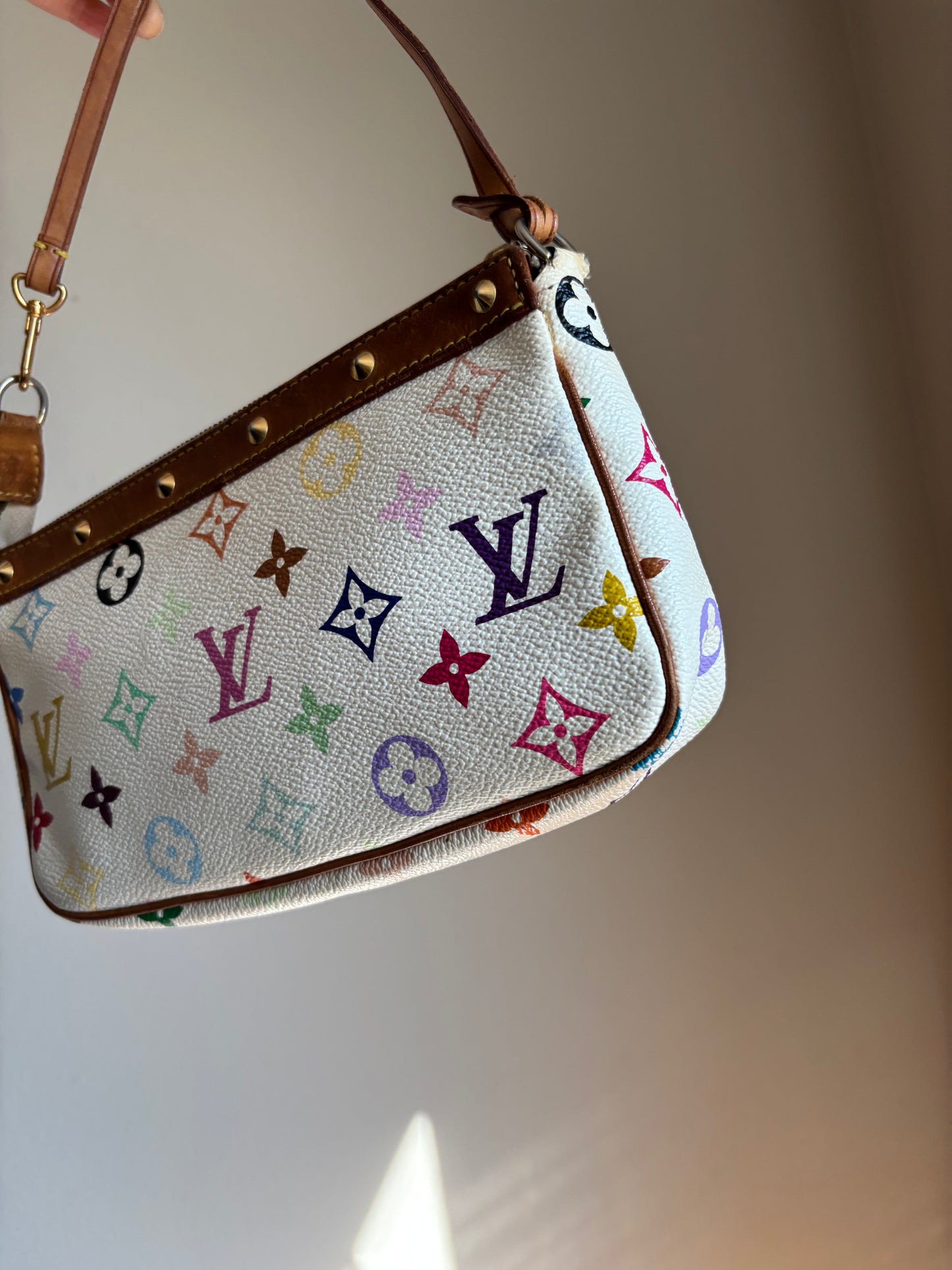 ❗️SOLD❗️ Murakami Pochette Accessoires Multicolour