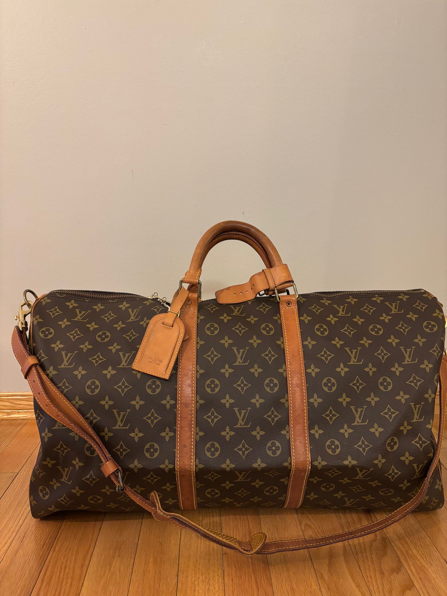 ❗️SOLD❗️ Keepall 60 bandoubliere with strap