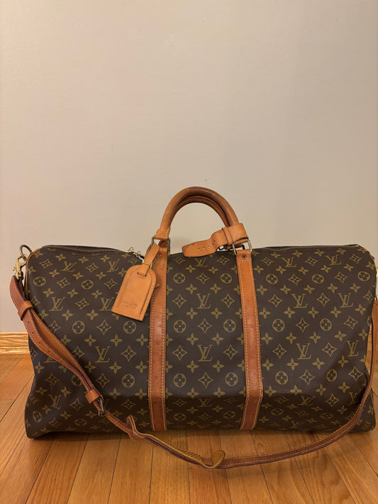 ❗️SOLD❗️ Keepall 60 bandoubliere with strap
