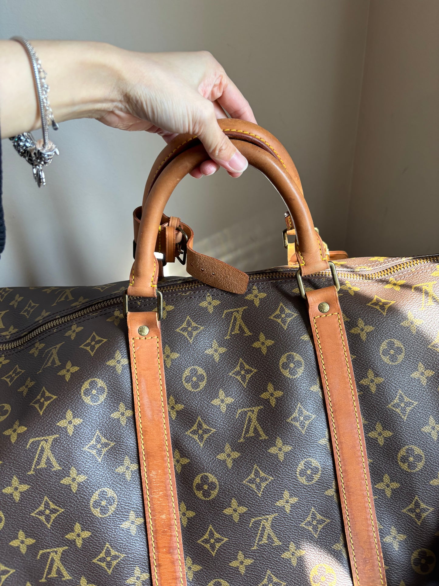 ❗️SOLD❗️ Keepall 60 bandoubliere with strap