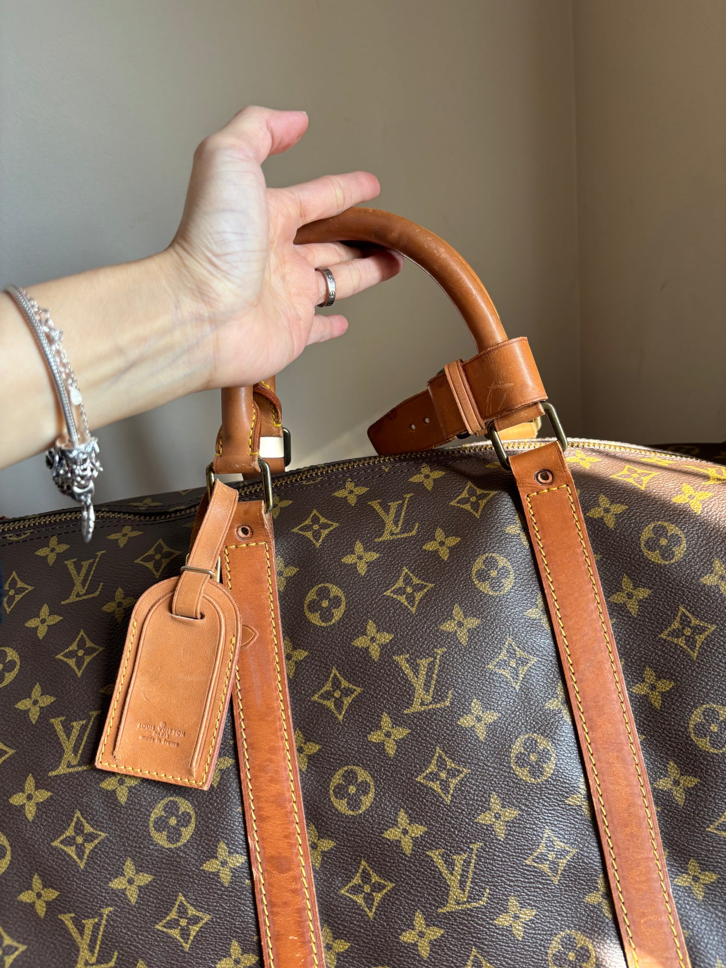 ❗️SOLD❗️ Keepall 60 bandoubliere with strap