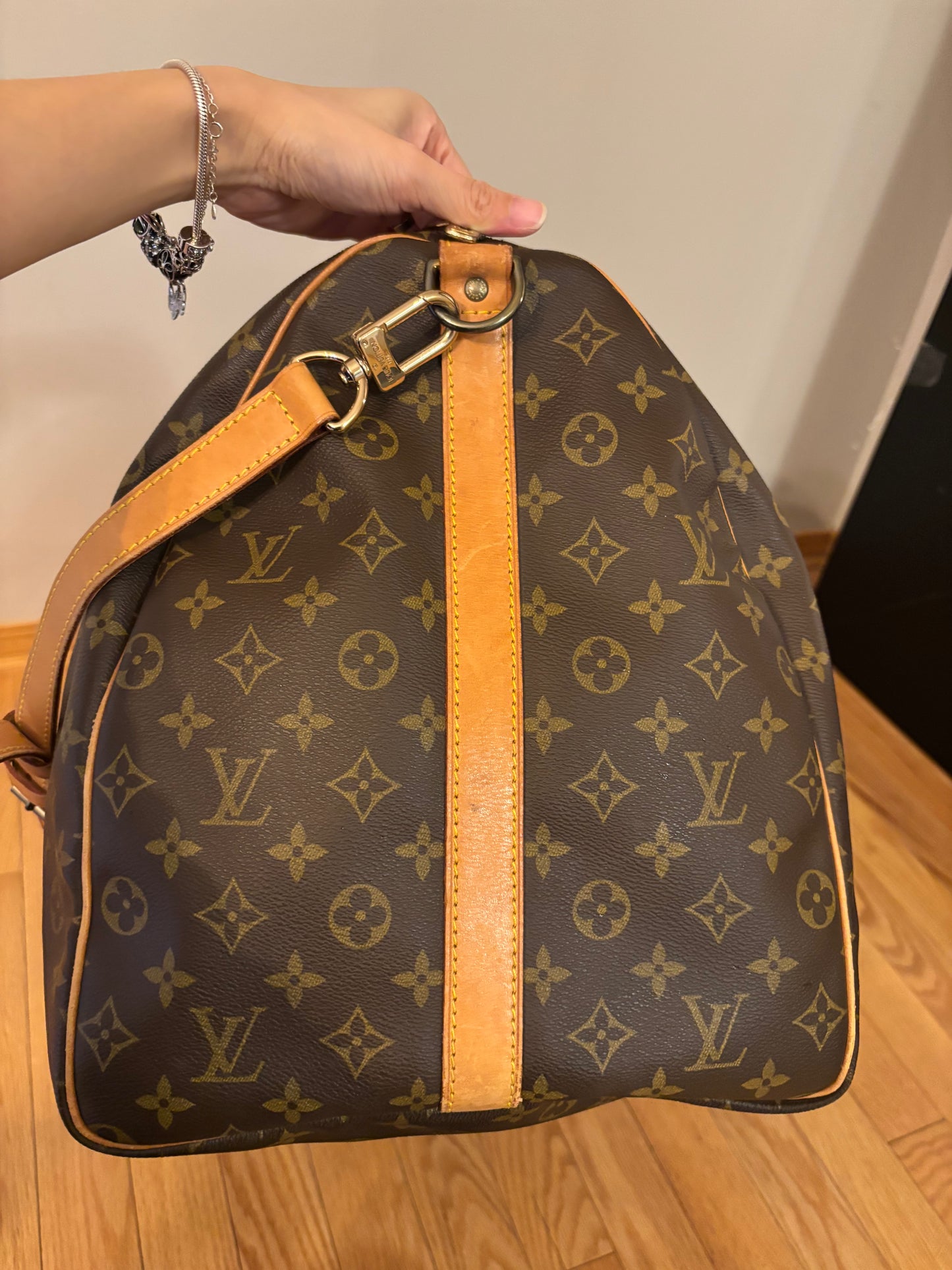 ❗️SOLD❗️ Keepall 60 bandouliere with strap