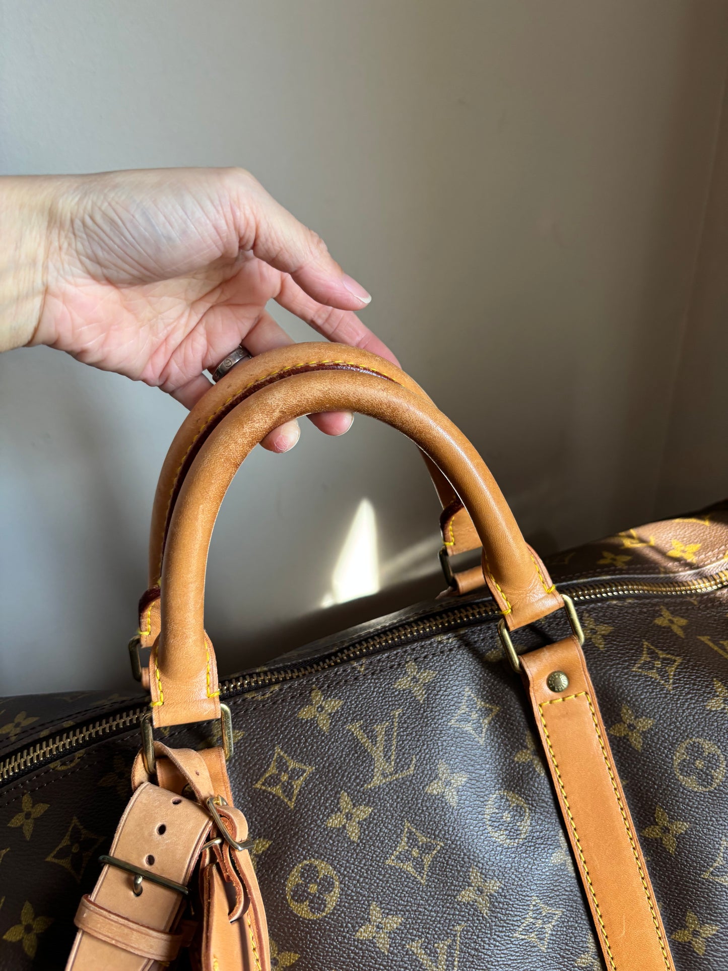 ❗️SOLD❗️ Keepall 60 bandouliere with strap