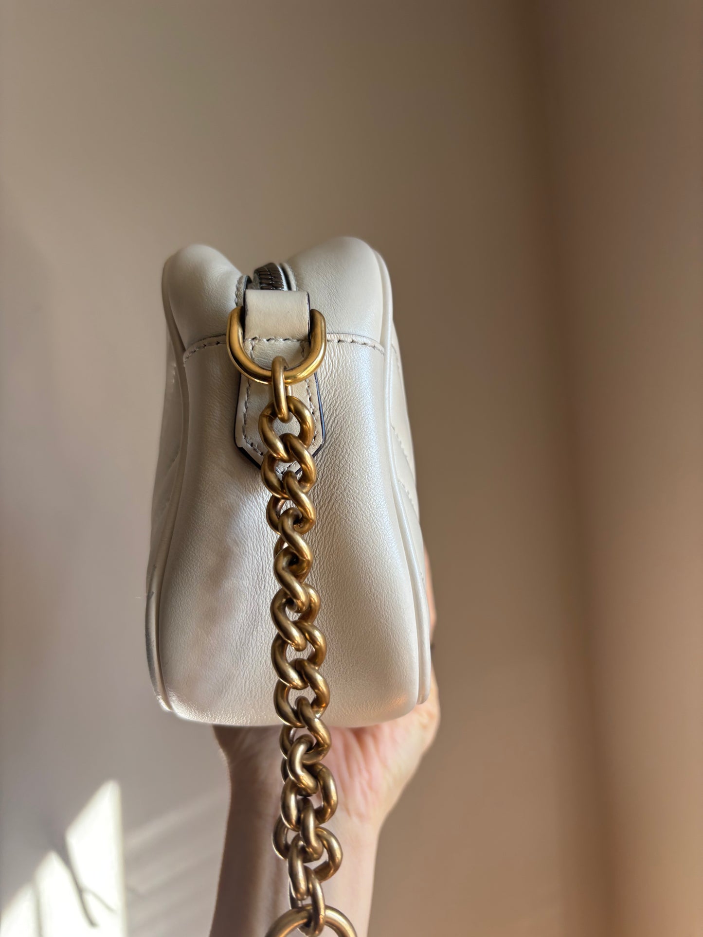 ❗️SOLD❗️ Small Marmont Camera Bag in white