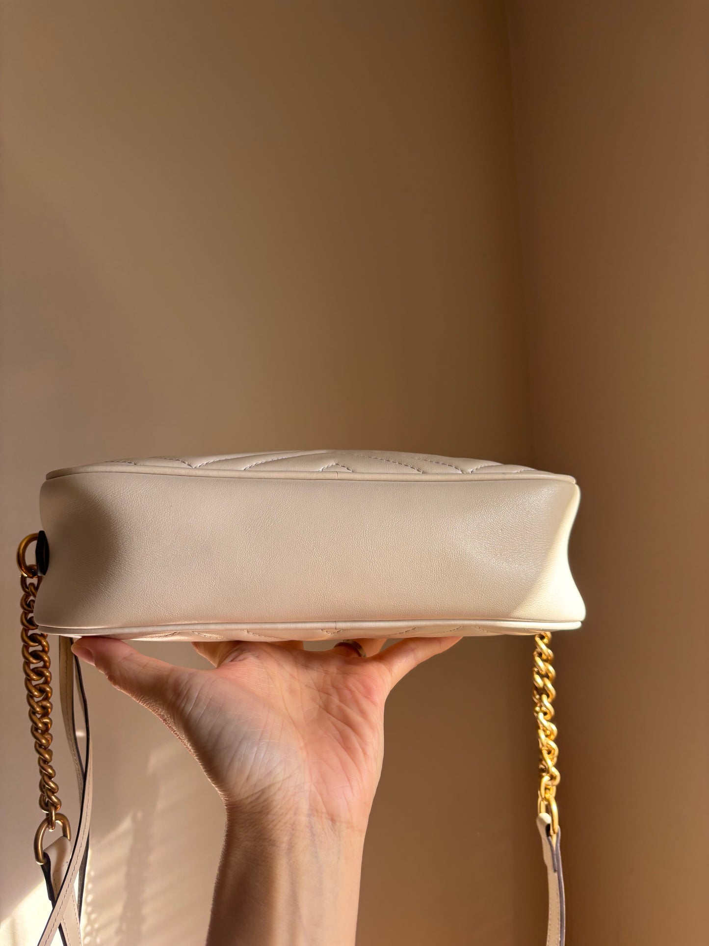 ❗️SOLD❗️ Small Marmont Camera Bag in white