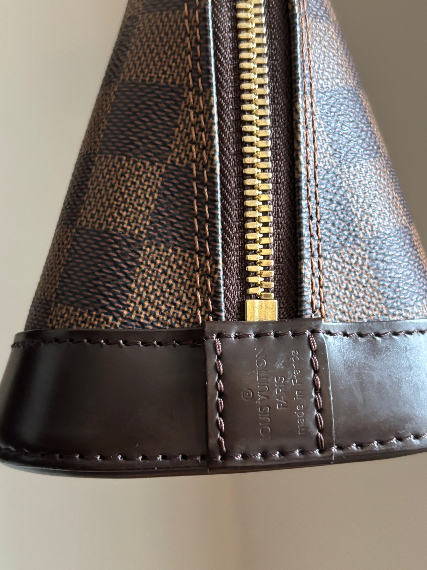 ❗️SOLD❗️ Damier Ebene Alma BB (Microchip)