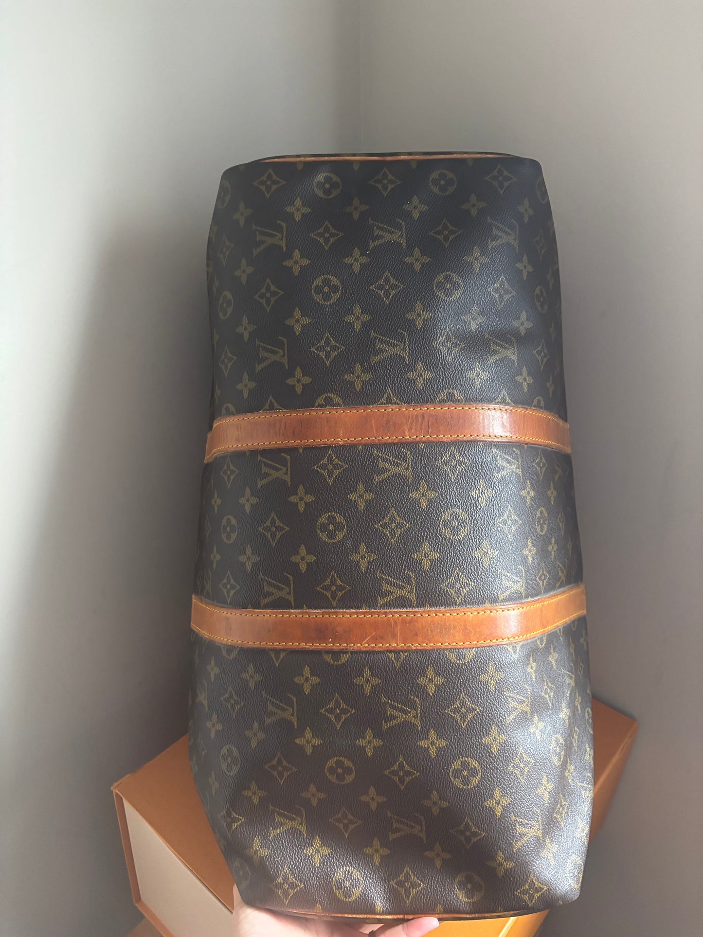 ❗️SOLD❗️Keepall 55 in monogram (no strap)