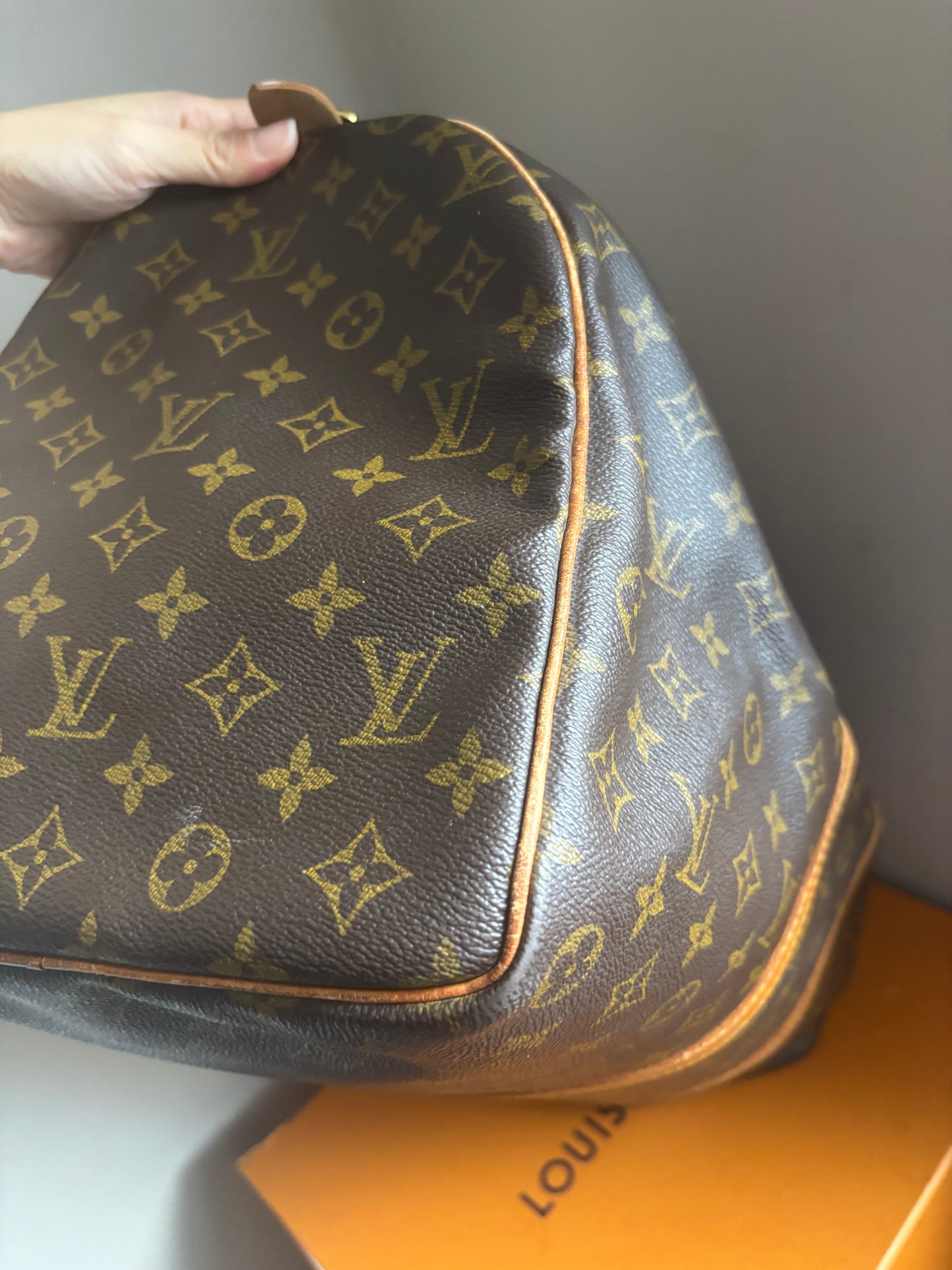 ❗️SOLD❗️Keepall 55 in monogram (no strap)