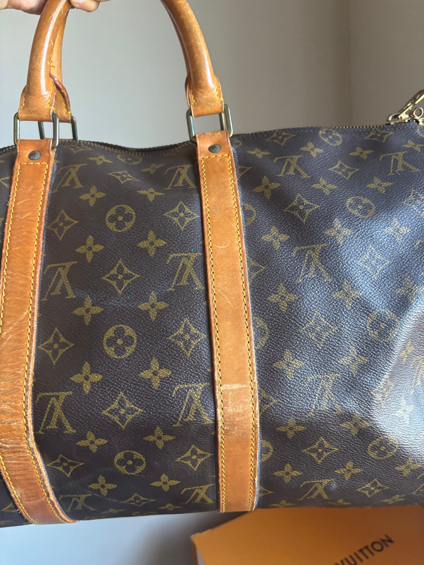❗️SOLD❗️Keepall 55 in monogram (no strap)