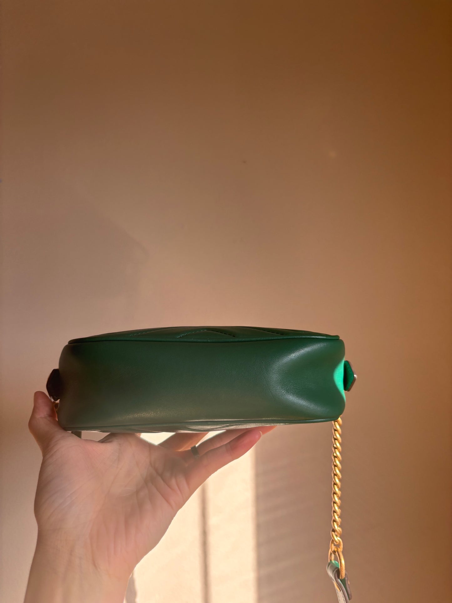 ❗️SOLD❗️Green Mini Marmont Camera Bag