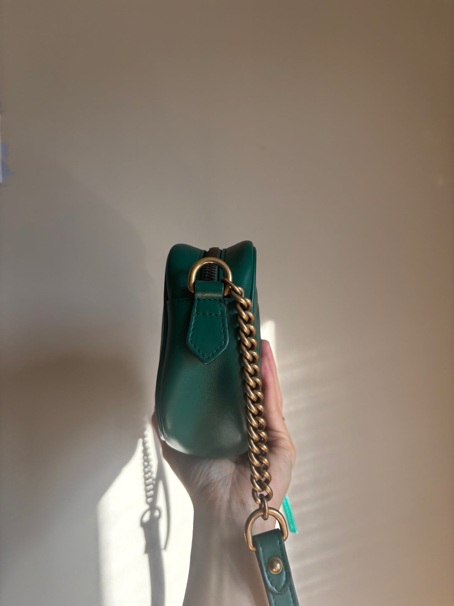 ❗️SOLD❗️Green Mini Marmont Camera Bag