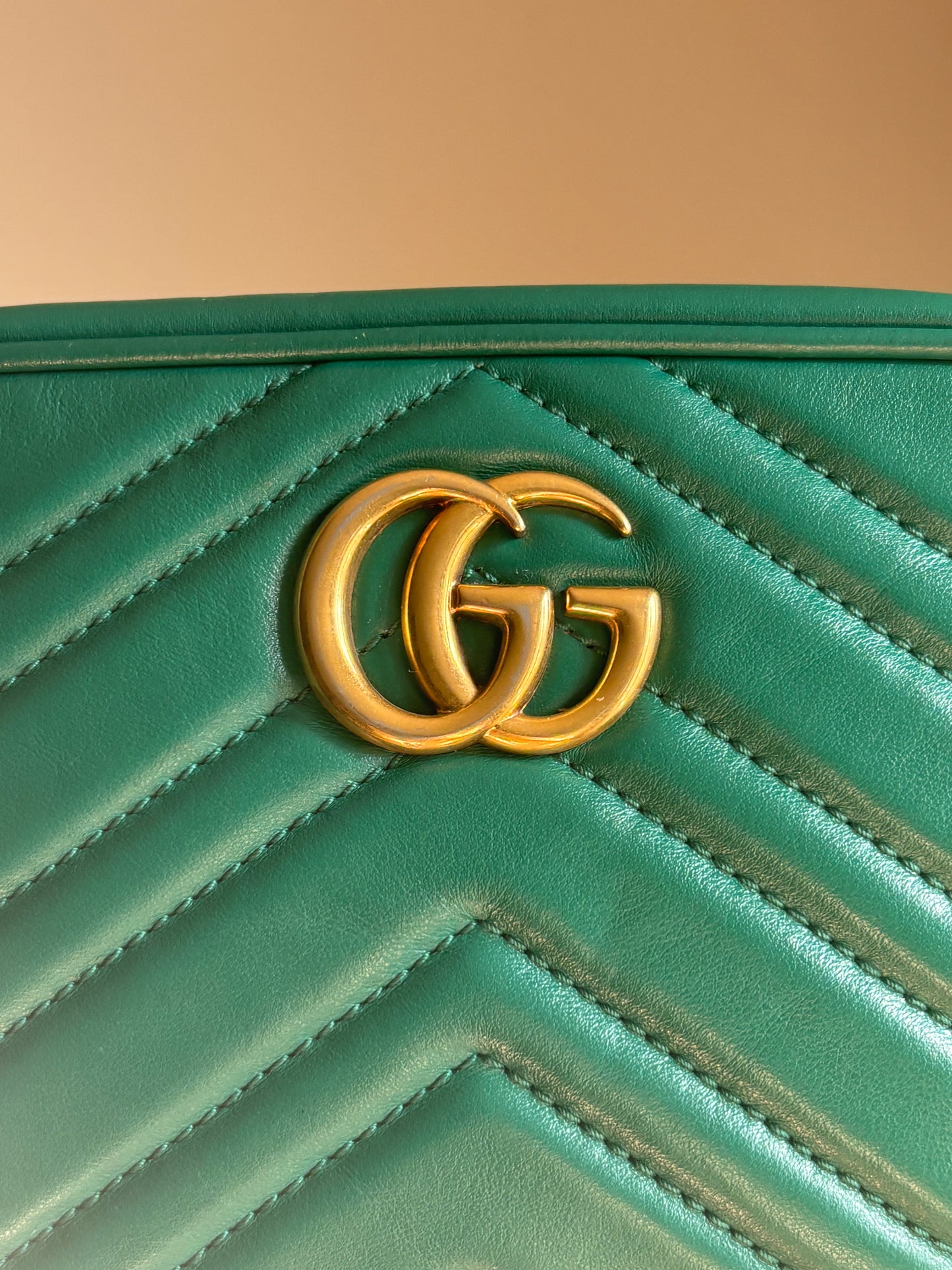❗️SOLD❗️Green Mini Marmont Camera Bag