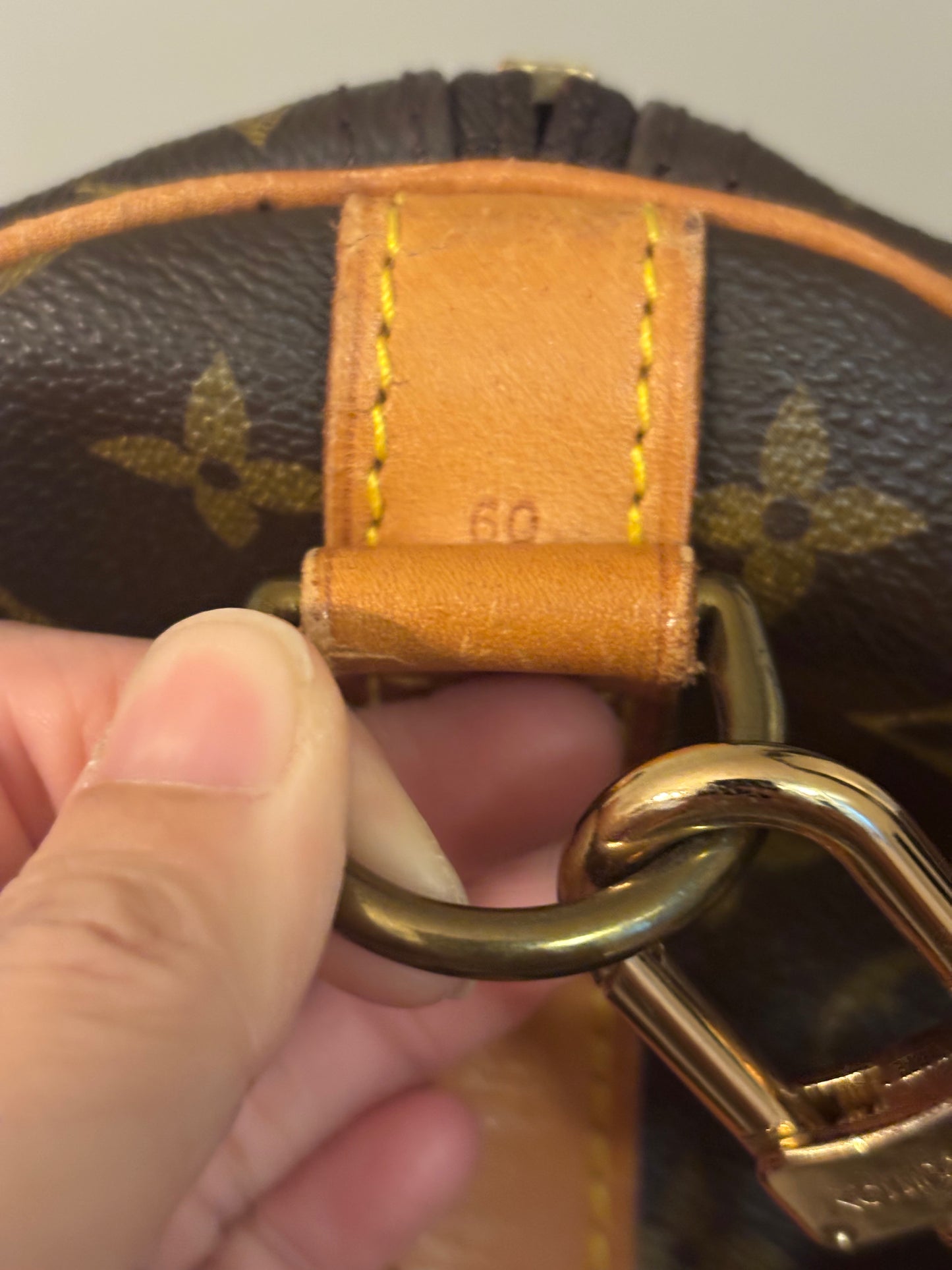 ❗️SOLD❗️Keepall Bandouliere 60 with Strap