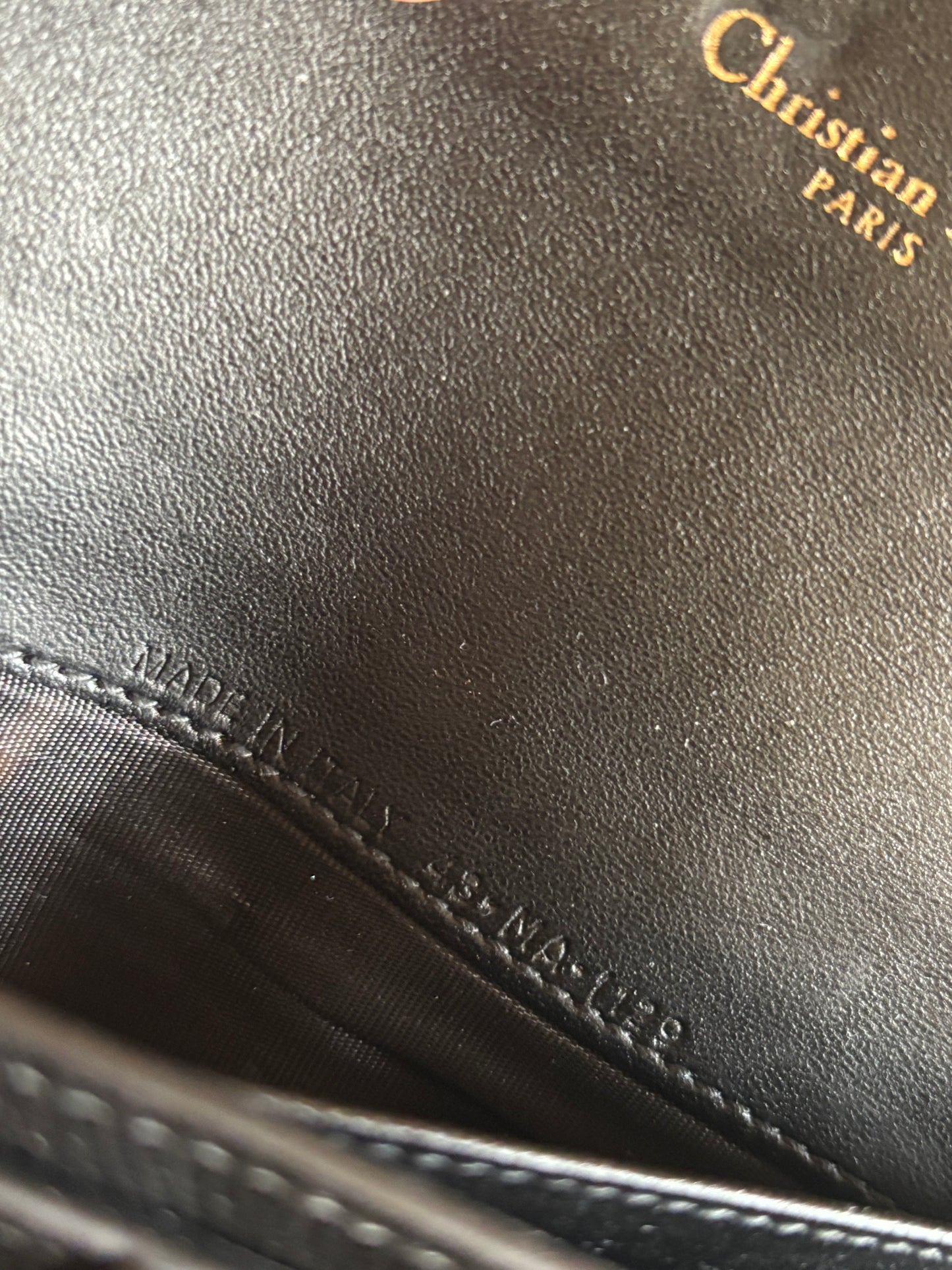 ❗️SOLD❗️Black Saddle Pouch with insert