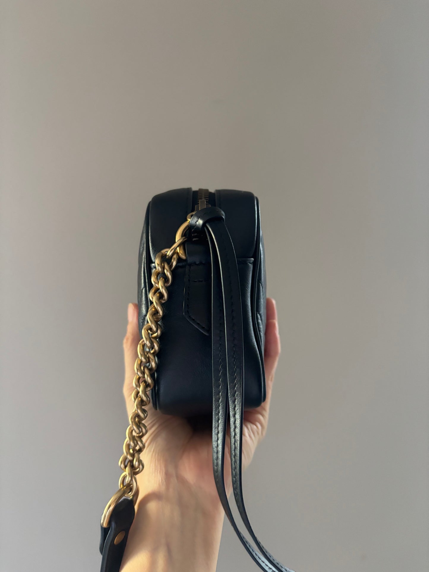 ❗️SOLD❗️Mini Black Marmont Camera Bag