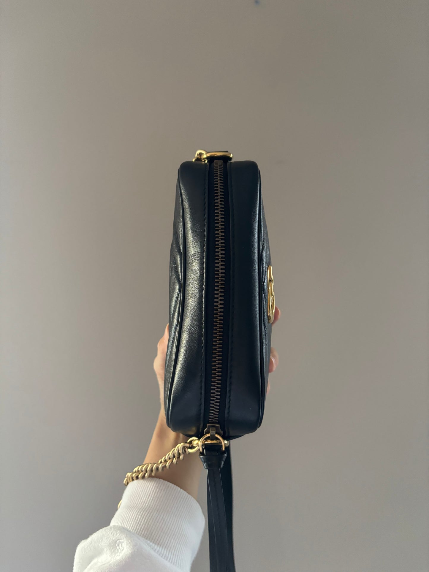 ❗️SOLD❗️Mini Black Marmont Camera Bag