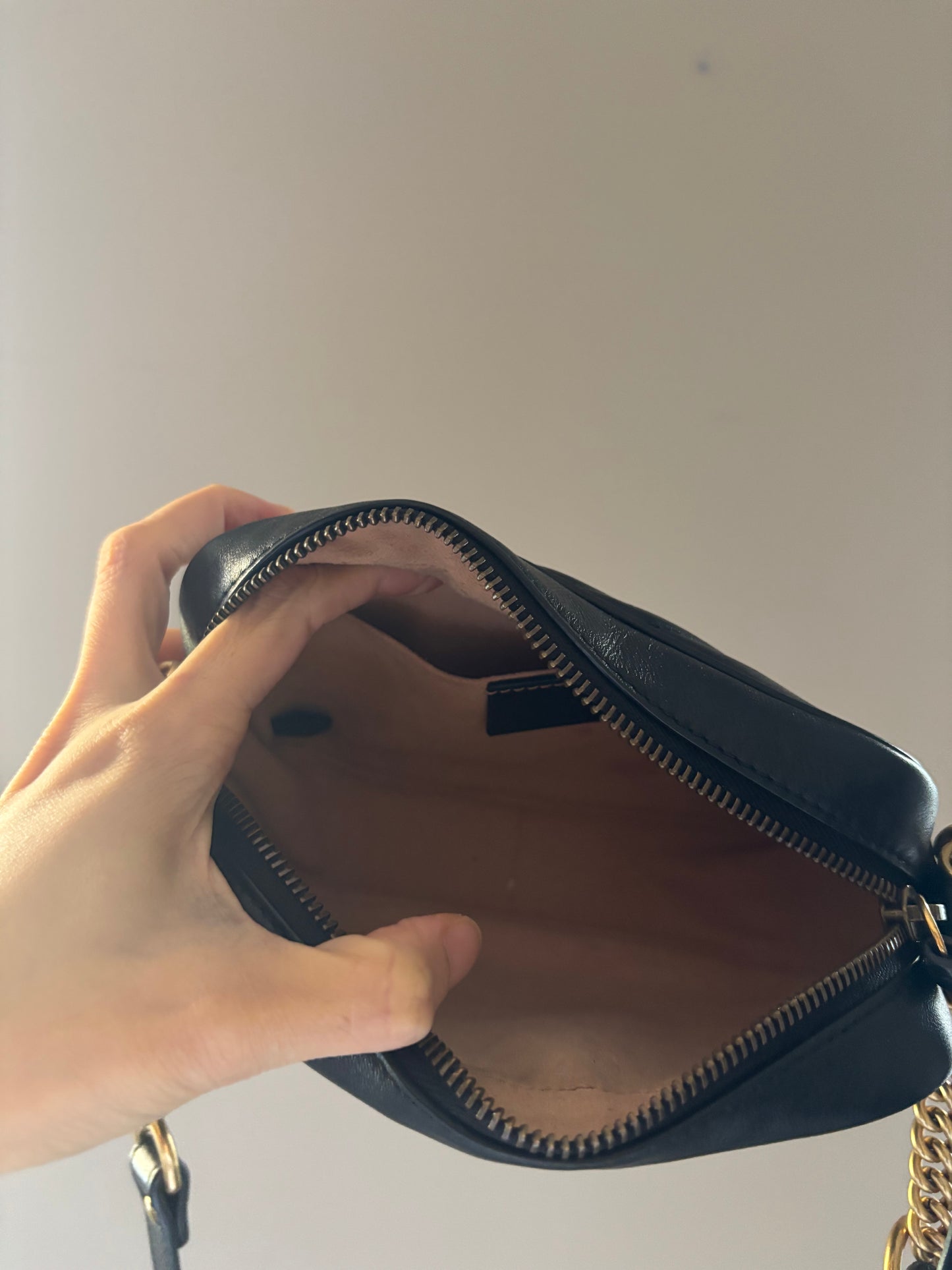❗️SOLD❗️Mini Black Marmont Camera Bag