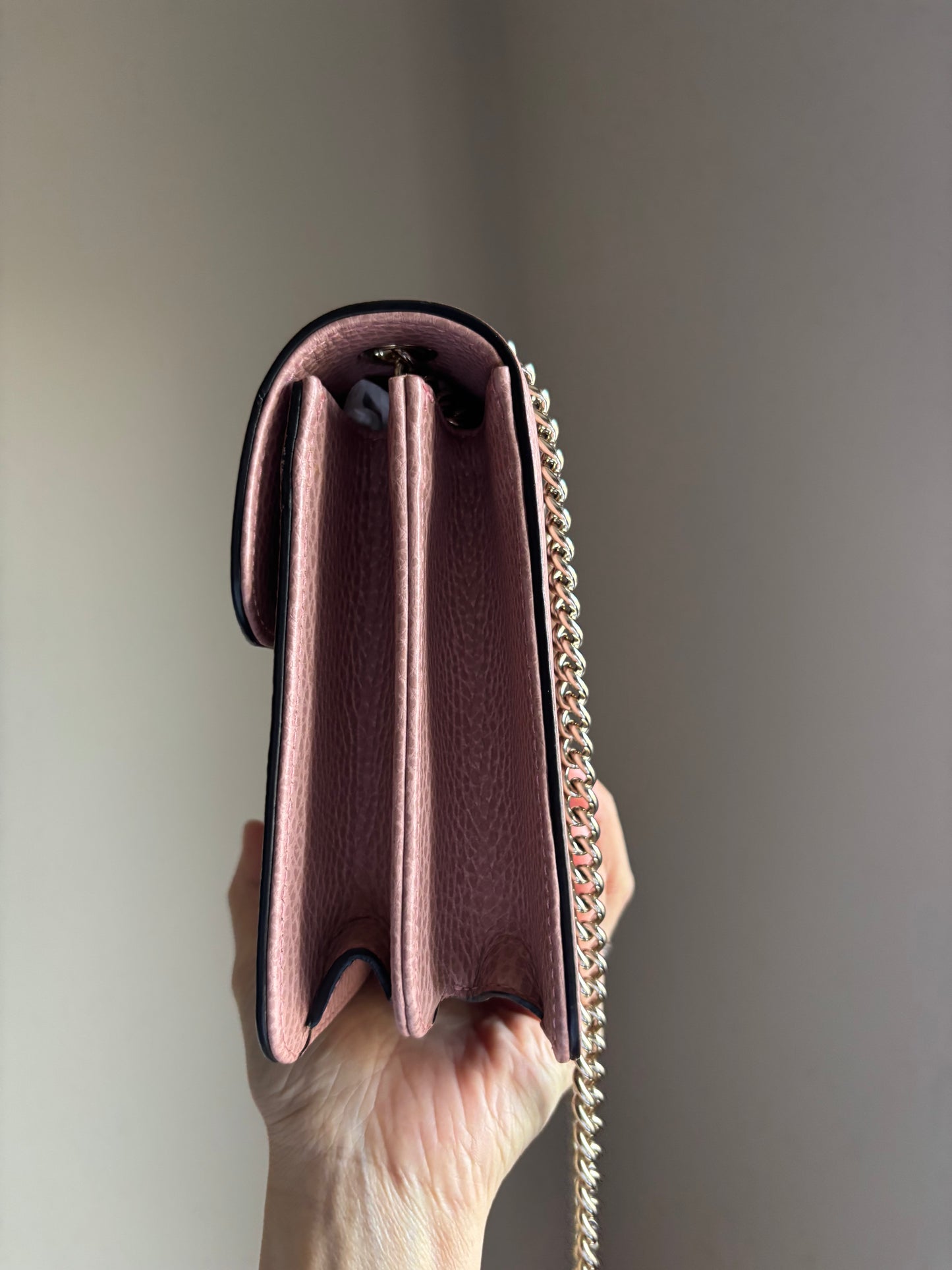 ❗️SOLD❗️Interlocking Small Bag in Blush Pink