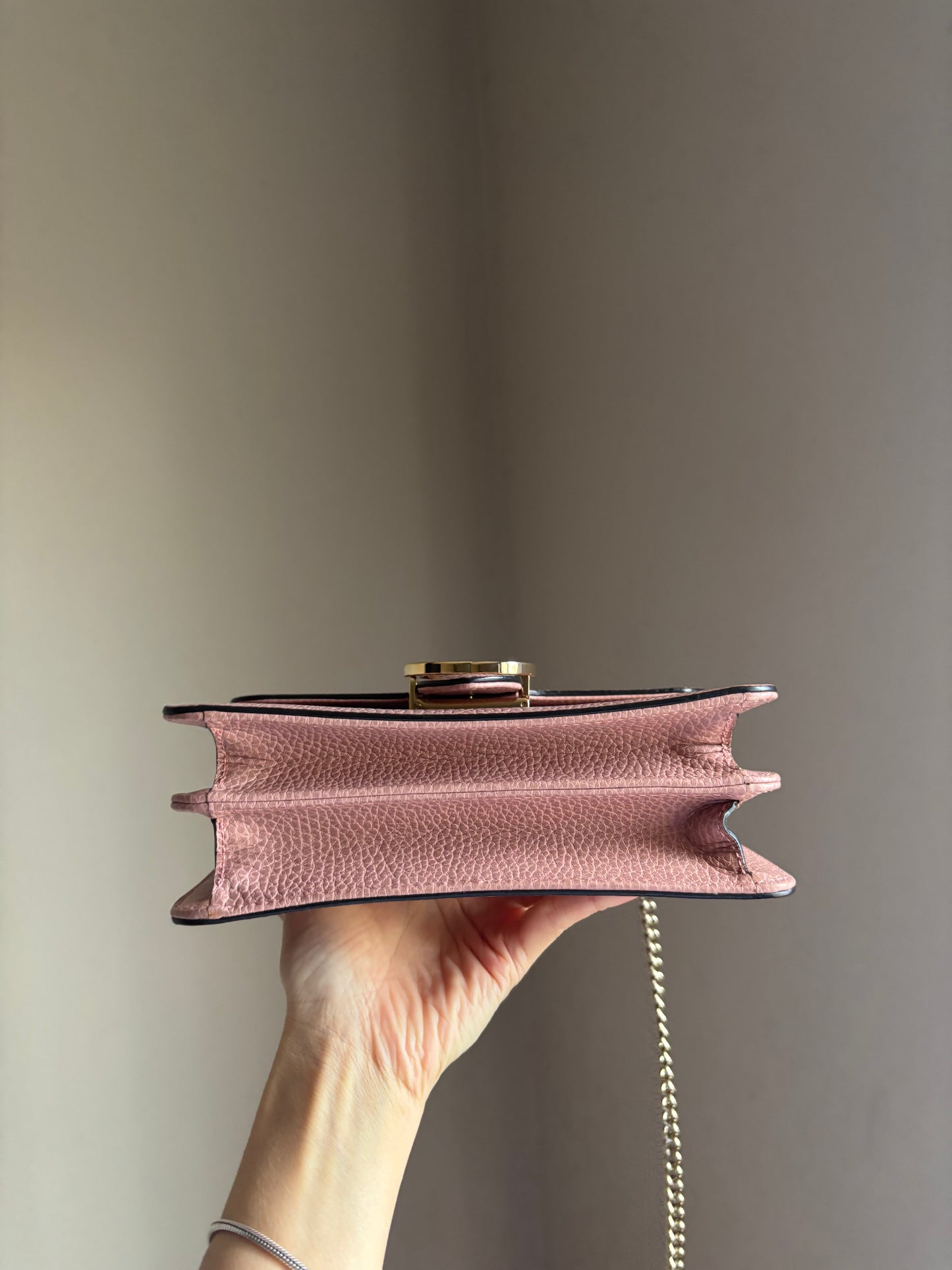 ❗️SOLD❗️Interlocking Small Bag in Blush Pink
