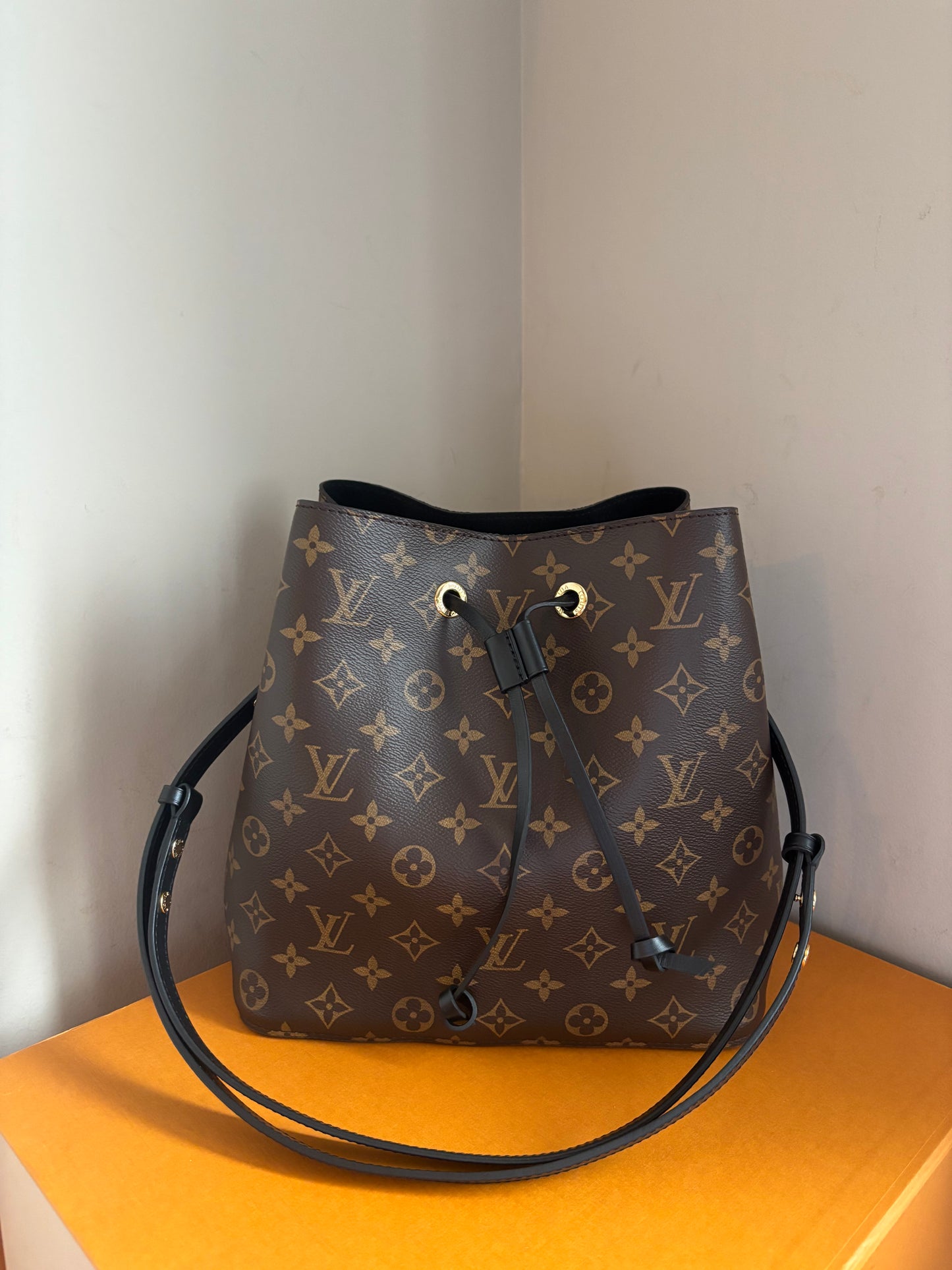 ❗️SOLD❗️Neonoe monogram black (microchip)