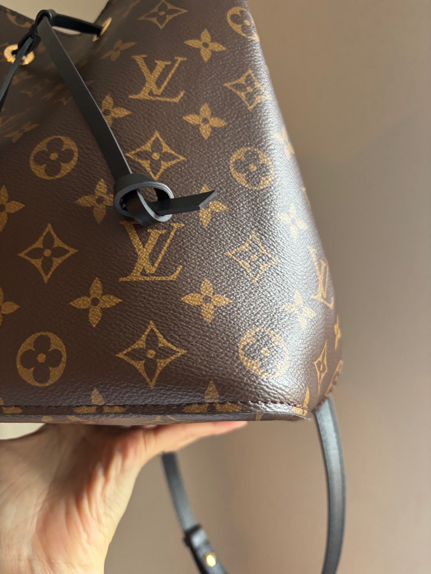 ❗️SOLD❗️Neonoe monogram black (microchip)